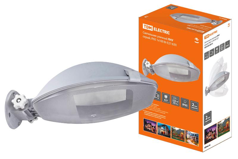 Светильник уличный настенный ЛБУ ЛНУ 100Вт ЛН/КЛЛ/LED Е27 IP65 | SQ0328-0014 | TDM — TDM ELECTRIC