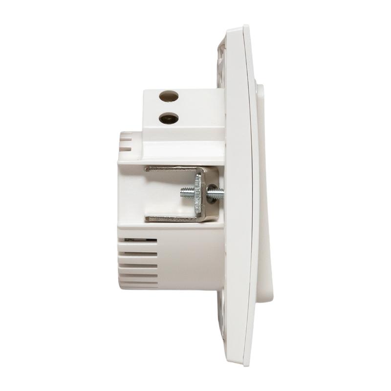 Умный выключатель Стокгольм 1-кл. белый Zigbee Сonnect | RCV-ST1-WD-ZB | EKF — миниатюра 7