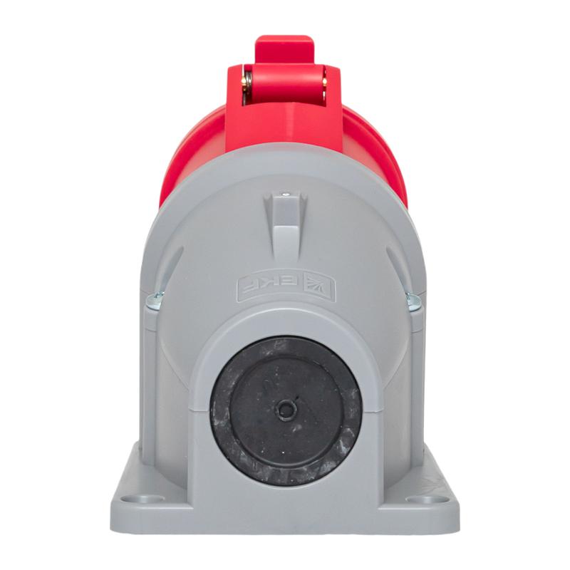 Розетка стационарная наружная 124 3Р+РЕ 32А 380В IP44 EKF PROXIMA | ps-124-32-380-PRO | EKF — миниатюра 3