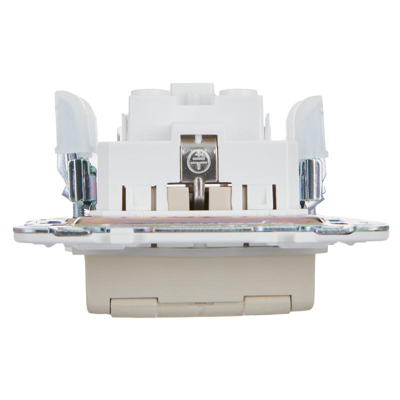 SKANDY Розетка з/к/ш кр. 16А IP44 SK-R11B бежевый | SK-R16-16-44-K10 | IEK — миниатюра 5