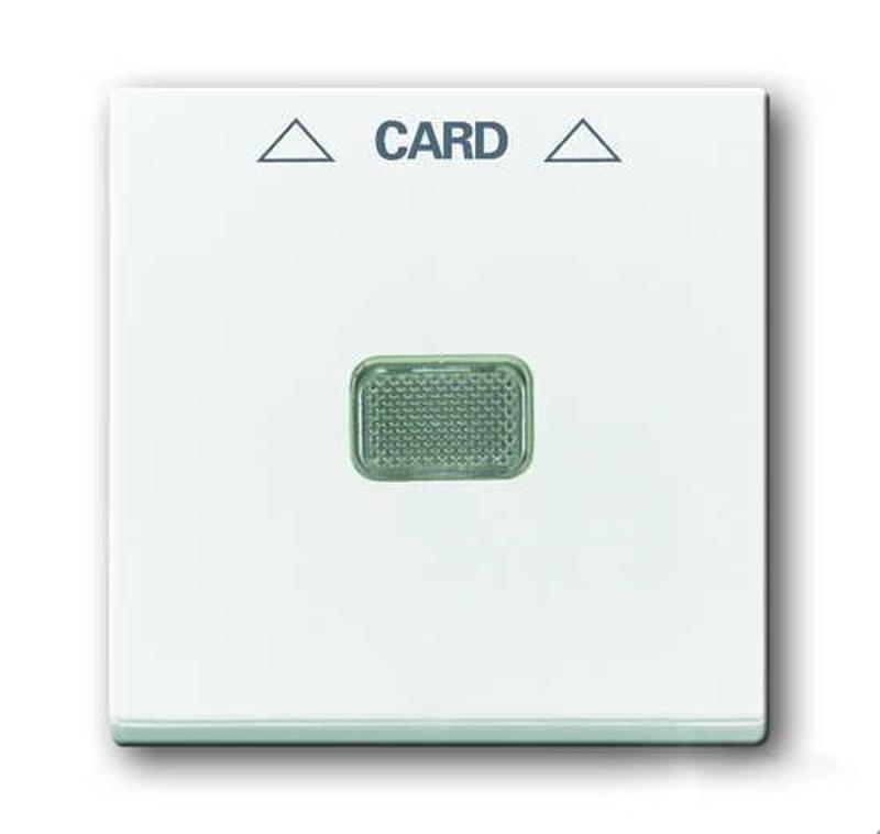 ABB Basic 55 Альп. белый Накладка карточного выключателя(мех. 2025U) | 1710-0-3864  | 2CKA001710A3864 | ABB — ABB