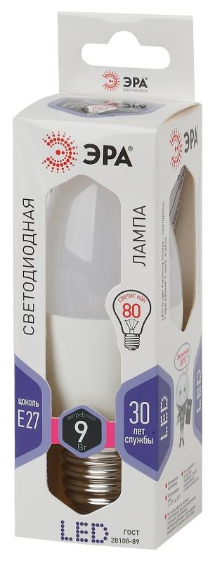 Лампа светодиодная LED 9Вт Е27 6000К smd B35-9W-860-E27 | Б0031410 | ЭРА — миниатюра 4