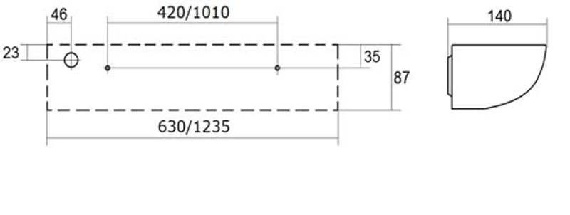 Светильник светодиодный ДПО OTN LED 600 10Вт 4000K IP20 | 1480000010  | Световые Технологии — миниатюра 2