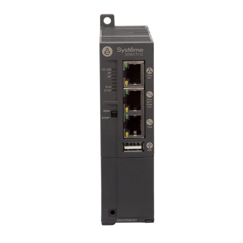 Контроллер SM252 1 порт EtherCAT, 1 порт Modbus, 1 порт CANopen | SM252MESC | SE — миниатюра 2