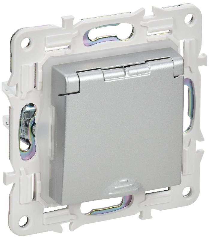 SKANDY Роз. з/к/ш кр. 16А IP44 SK-R11S сереб. | SK-R16-16-44-K23 | IEK — IEK (ИЭК)
