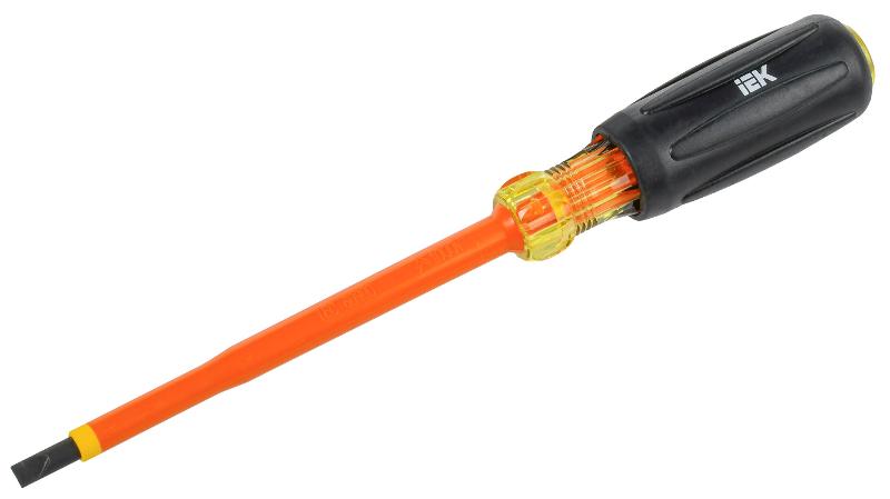  Отвертка диэлектрическая SL5,5х125 Т3 ARMA2L 5 | A2L5-SC30-T3-SL-55-125 | IEK — IEK (ИЭК)