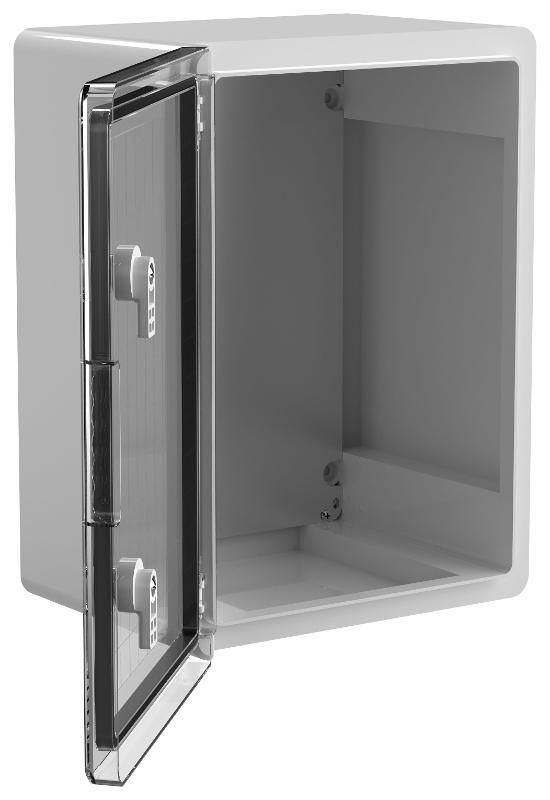 Корпус пластиковый ЩМПп 400х300х220 IP65 с прозрачной дверью УХЛ1 | MKP92-N-403022-65 | IEK — миниатюра 2