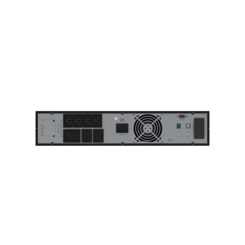Онлайн ИБП, Small Rackmount, 1000VA/900W, 6xIEC C13, Rack 2U, 2x9Ач | SMALLR1A5I | DKC — миниатюра 4