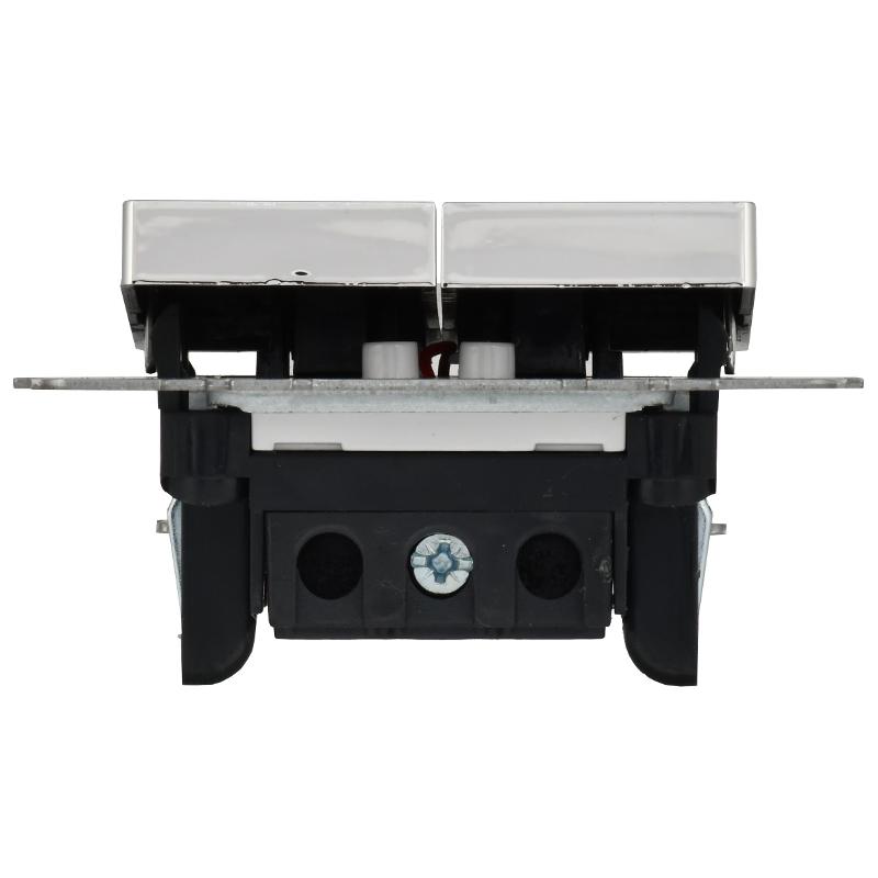 BRITE Выключ. 2-кл. с инд. 10А ВС10-2-1-БрГН мет х/н  | BR-V20-1-10-M-K23 | ИЭК — миниатюра 4