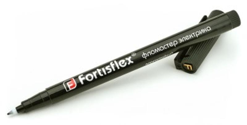 Фломастер электрика маркировочный ФМ-0,75 (черн) | 83406 | Fortisflex — Fortisflex