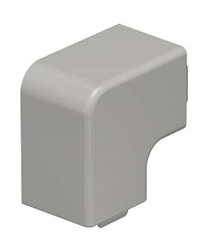 Крышка плоского угла кабельного канала WDK 30x30 мм (ПВХ,серый) (WDK HF30030GR) | 6158641 | OBO Bettermann — миниатюра 2