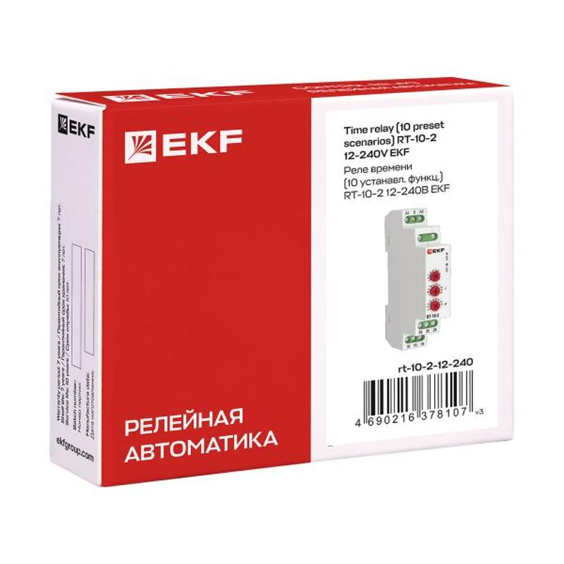 Реле времени (10 устанавл. функц.) RT-10 12-240В EKF PROxima|rt-10-12-240|EKF — миниатюра 11