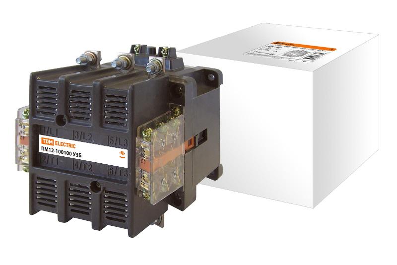 Пускатель электромагнитный ПМ12-100100 У3Б 220В | SQ0714-0001 | TDM — TDM ELECTRIC