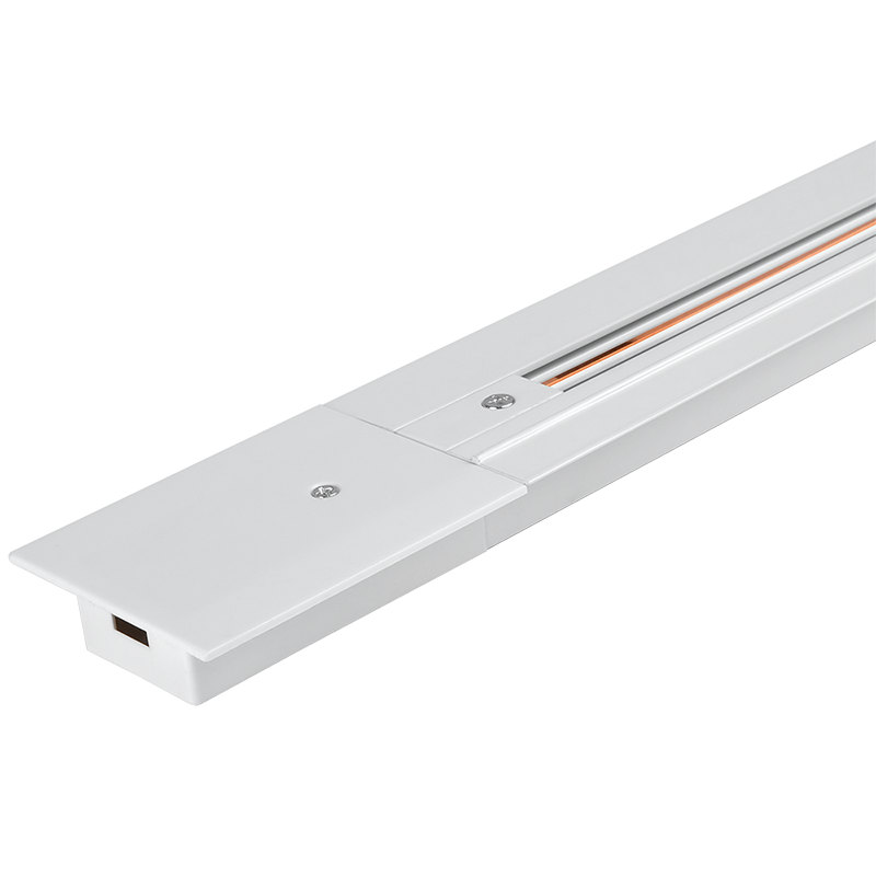 Шинопровод осветительный белый 2м (встраиваемый) PTR/R 2M-WH | .5031791 | Jazzway — миниатюра 2