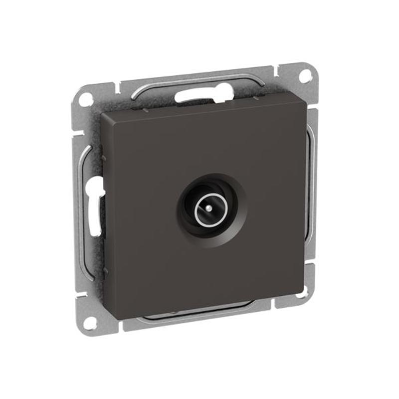 Механизм розетки TV, проходная, мокко Эпика  |UP1-SOM-TV-2| EKF — миниатюра 2
