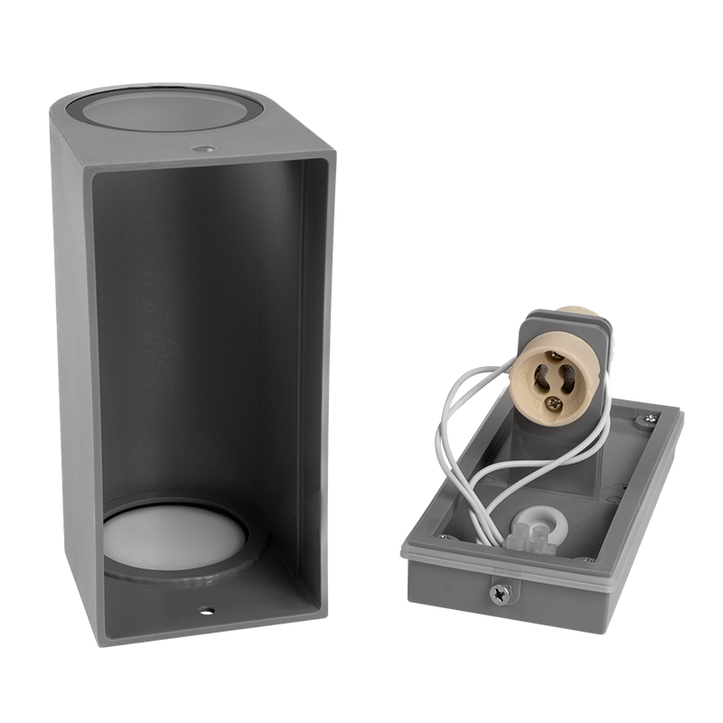 Светильник светодиодный PDL-R 72150 GU10-2 GR 230V IP65 | .5039995 | Jazzway — миниатюра 3