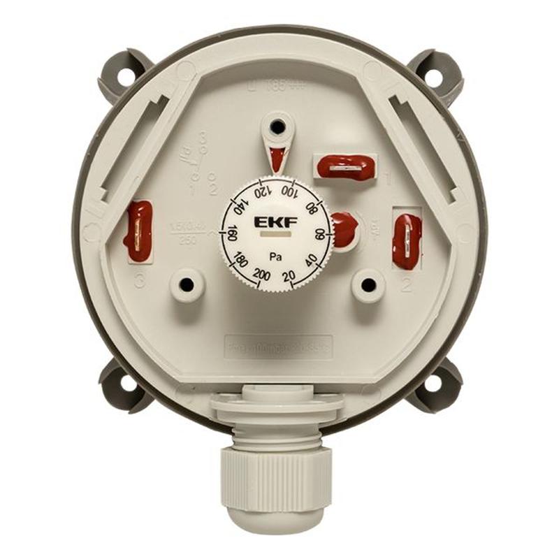 Реле перепада давления EKF RVG-10-200 (200 Па) | RVG-10-200 | EKF — миниатюра 14