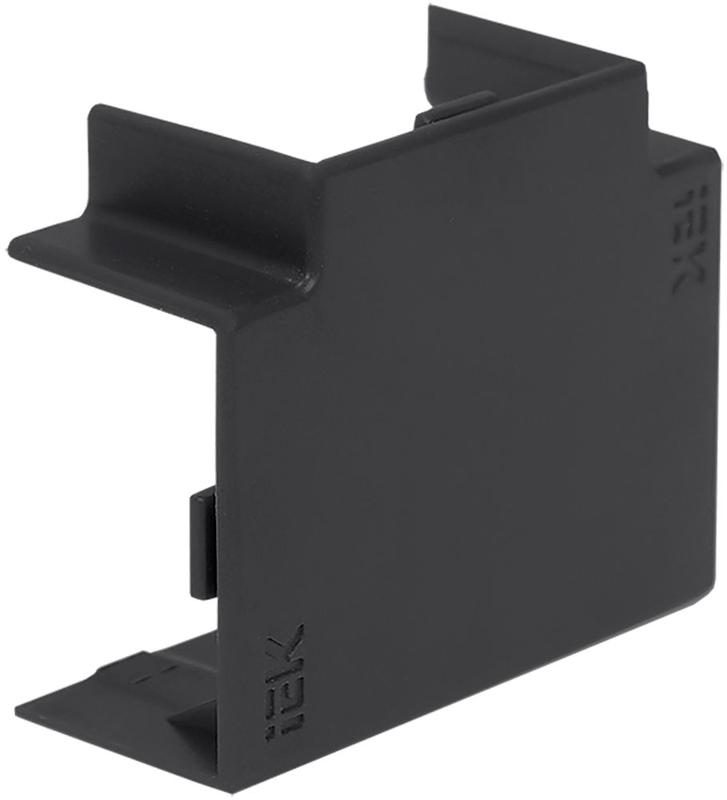 ELECOR Угол Т-образный КМТ 100х60 черный (2шт/компл) | EL-KK10D-T-100-060-K02 | IEK — IEK (ИЭК)