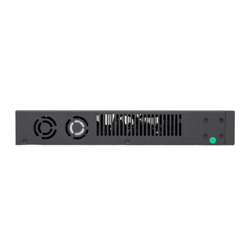 Промышленный неуправляемый коммутатор U-2GX/SFP-16GTP-R, 2 порта 1000Base-X SFP, 16 портов 10/100/1000Base-T(X) RJ45 c PoE, монтаж в 19" стойку TSX |T — миниатюра 6