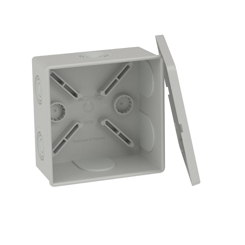Коробка распределительная с кабельными вводами. IP44. 80х80х40мм | 53700 | DKC — миниатюра 8