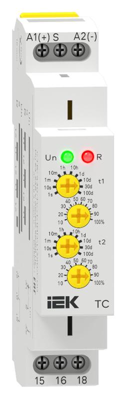 Реле циклическое TC 1 конт. 24-240В AC/DC | CTR-430-TC-1-1HD-U240-C00 | IEK — миниатюра 4