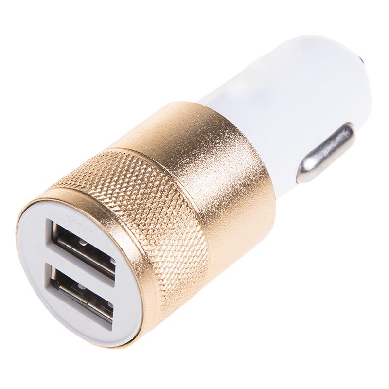 Автозарядка в прикуриватель 2хUSB (АЗУ) (1000+2100 mA) | 18-1199 | REXANT — фото 1 | Sento