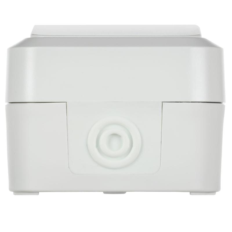 TORS Переключатель однокл. 10А IP55 TS301 белый | TS-V10-0-10-55-K01 | IEK — миниатюра 3