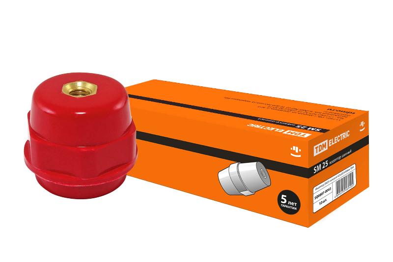 Изолятор SM25 силовой Н25хD27хМ8мм | SQ0807-0043 | TDM — TDM ELECTRIC
