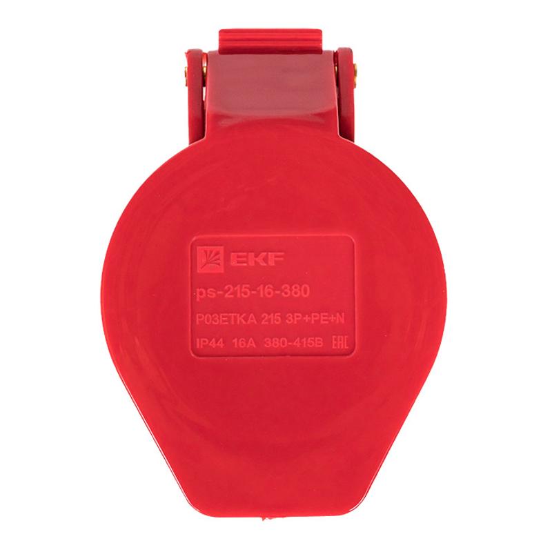 Розетка переносная 215 3Р+РЕ+N 16А 380В IP44 EKF PROxima | ps-215-16-380 | EKF — миниатюра 6