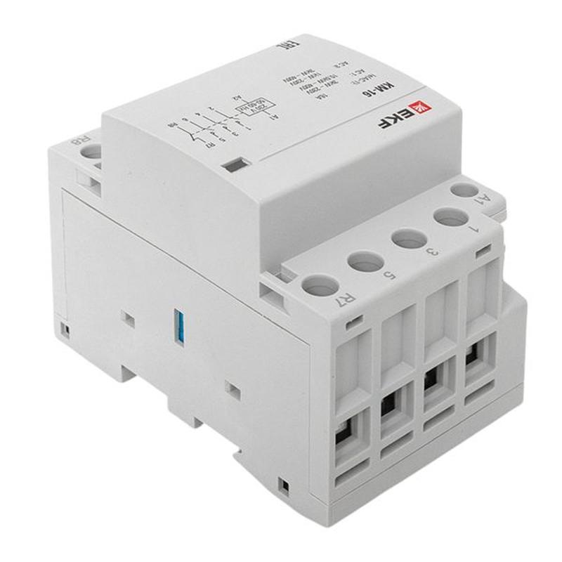 Контактор модульный КМ 16А 3NО+NC (3 мод.) EKF PROxima | km-3-16-31 | EKF — миниатюра 14