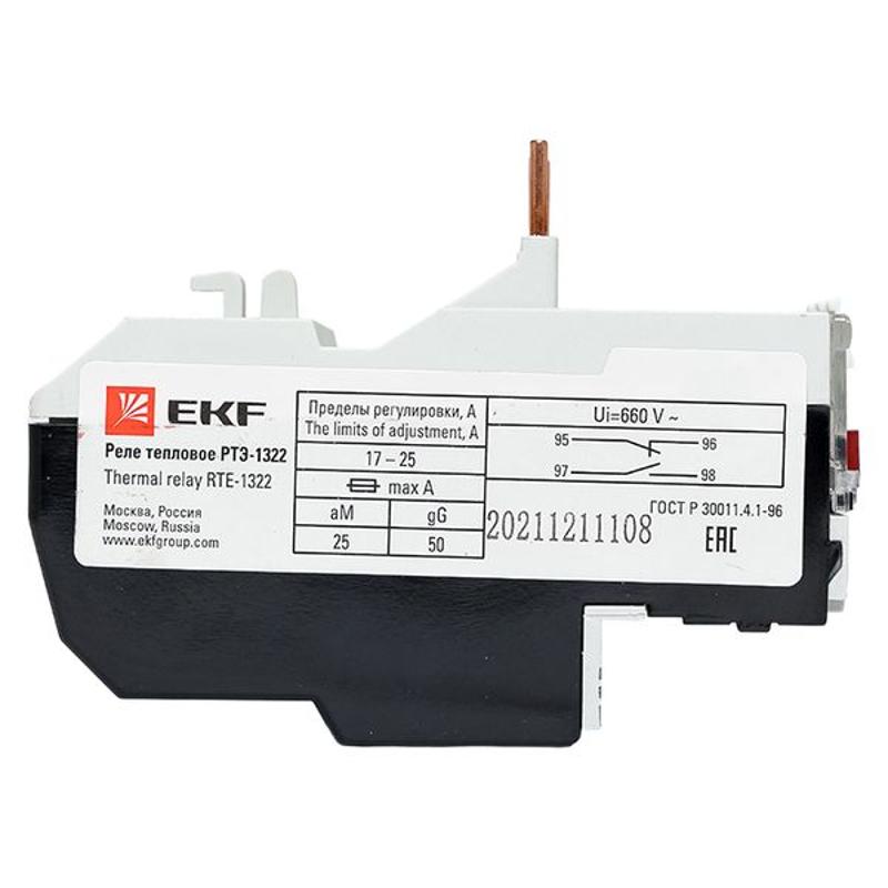 Реле тепловое РТЭ-1322 17-25А EKF PROxima | rel-1322-17-25 | EKF — миниатюра 27
