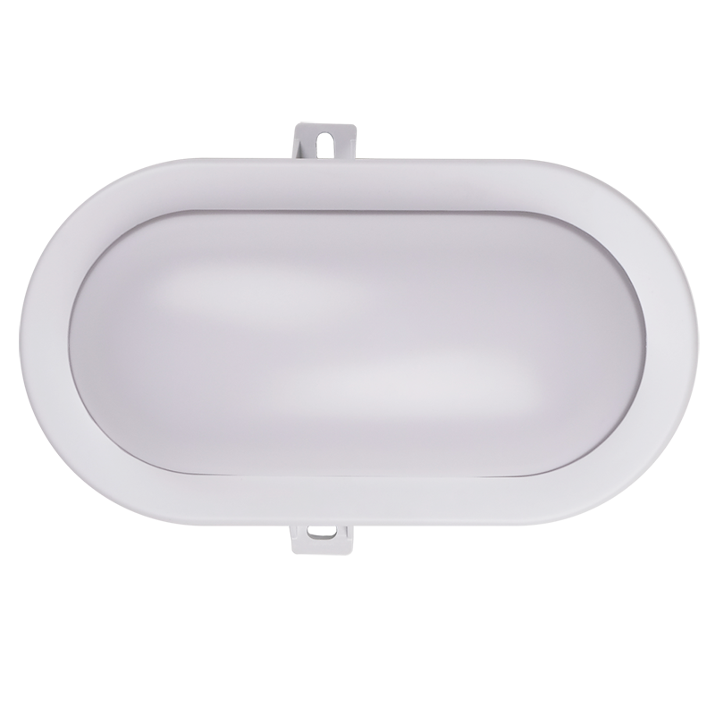 Светильник светодиодный пылевлагозащищенный для ЖКХ ДПБ PBH - PC3-OA 8W 4000K WHITE IP65 овал | 5009257 | Jazzway — миниатюра 3