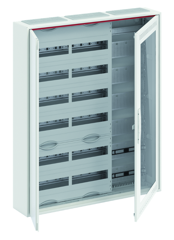 Шкаф 144М навес медиа IP30, 950x800x160 DIN-125 мм N/PE и Wi-Fi дверью с вент. отв. CA36VMW | AT63MMW | 2CPX052226R9999 | ABB — ABB