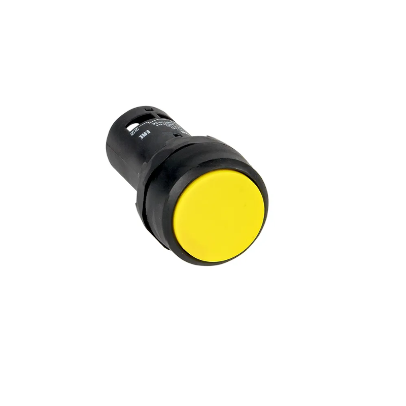 Кнопка с фиксацией OptiSignal Compact D22 C7-PH-511 желтая 1НО+1НЗ XB7NH55 | 362076 | КЭАЗ — фото 1 | Sento