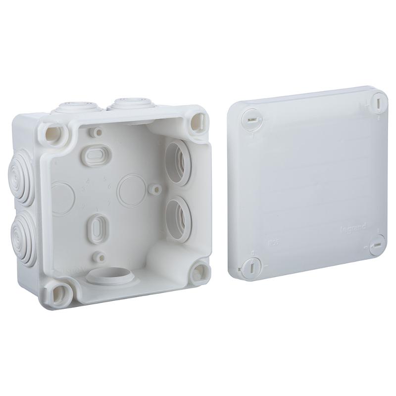 Plexo Коробка IP55 105х105х55мм бел — миниатюра 4