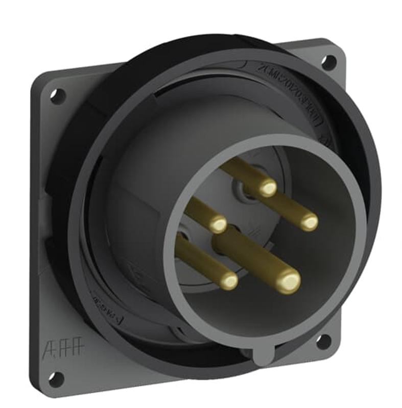 Вилка с прямым фланцем Easy&Safe 416EBU7W,16A,3P+N+E,IP67,7ч|2CMA101271R1000| ABB — ABB