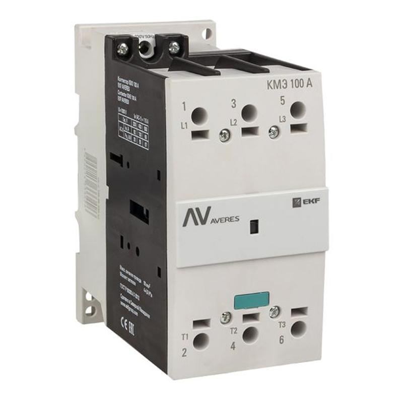 Контактор КМЭ 100А 400В АС EKF AVERES | ctr-s-100-00-400-av | EKF — EKF