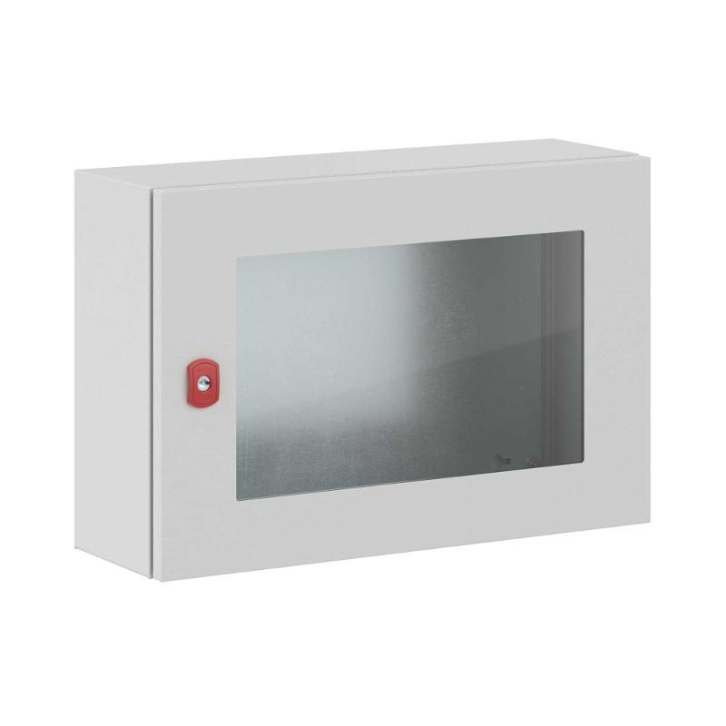Корпус сварной навесной ST с прозрачной дверью и М/П ВхШхГ  400 x 600 x 200 | R5STX0462 | DKC — миниатюра 1