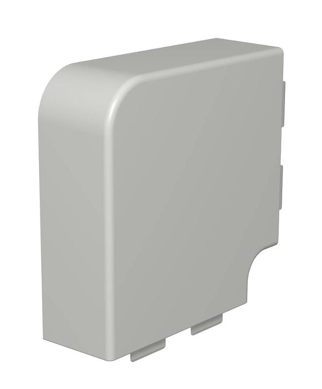 Крышка плоского угла кабельного канала WDK 60x150 мм (ПВХ,серый) (WDK HF60150GR) | 6024599 | OBO Bettermann — OBO Bettermann