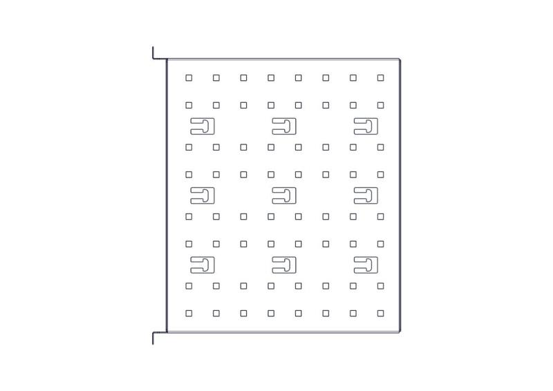 Фиксированная полка Systeme Electric, серия Uniprom, 2U, 450мм, до 15кг | UT8105 | SE — миниатюра 5