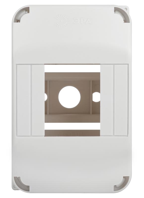 Корпус пластиковый навесной  SIMPLE КМПн 1/4 IP20 белый  | Б0062282 | ЭРА — миниатюра 2
