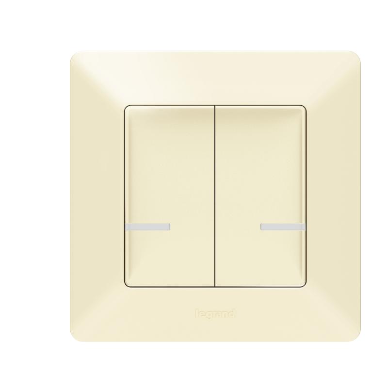 Выключатель Умный беспроводной 2-кл. Valena Life сл. кость Netatmo — миниатюра 5