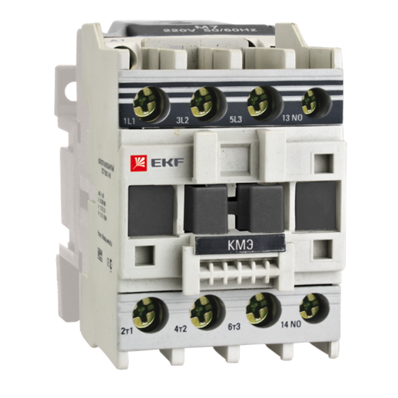 Контактор малогабаритный КМЭ 18А 220В 1NO EKF PROxima | ctr-s-18-220 | EKF — EKF