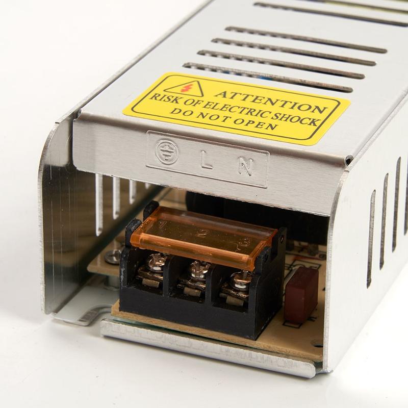 Трансформатор электронный для светодиодной ленты LB009  200W 12V (драйвер) 200*58*37мм | 21498 | FERON — миниатюра 3