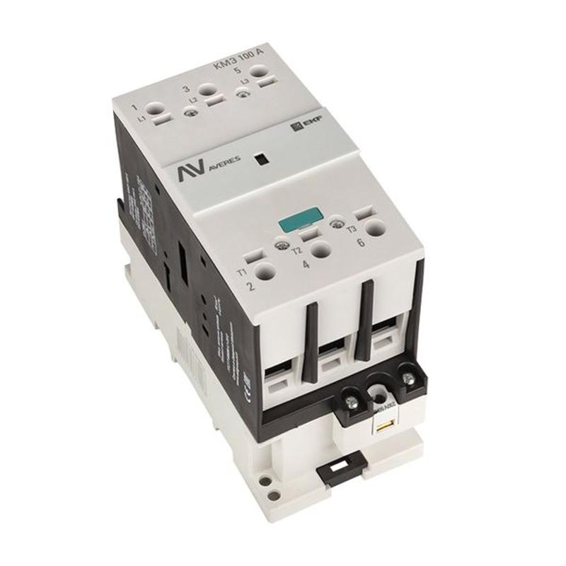 Контактор КМЭ 100А 400В АС EKF AVERES | ctr-s-100-00-400-av | EKF — миниатюра 15