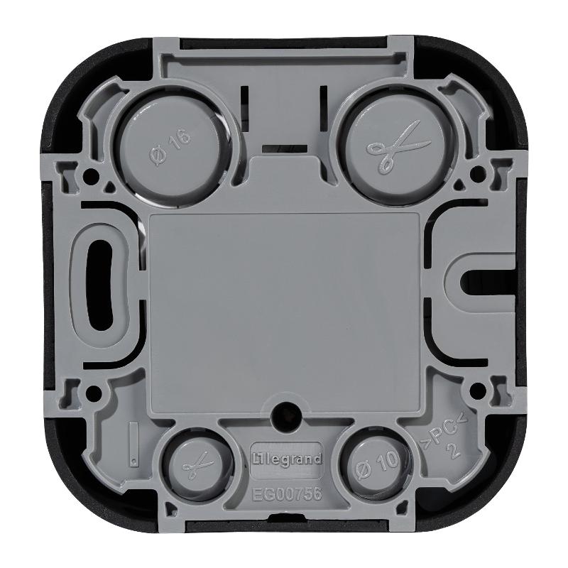 Quteo Чёрный Розетка компьютерная RJ45 кат. 5e — миниатюра 2