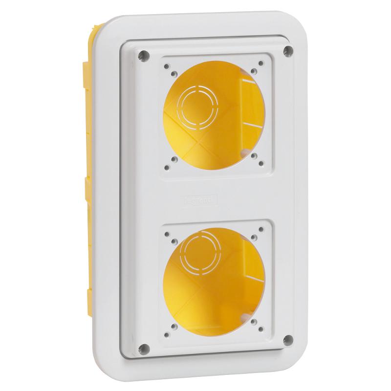 Коробка для скрытого монтажа - P17 Tempra Pro - IP 55 - для 2 встраиваемых розеток 16 А | 057721 | Legrand — Legrand