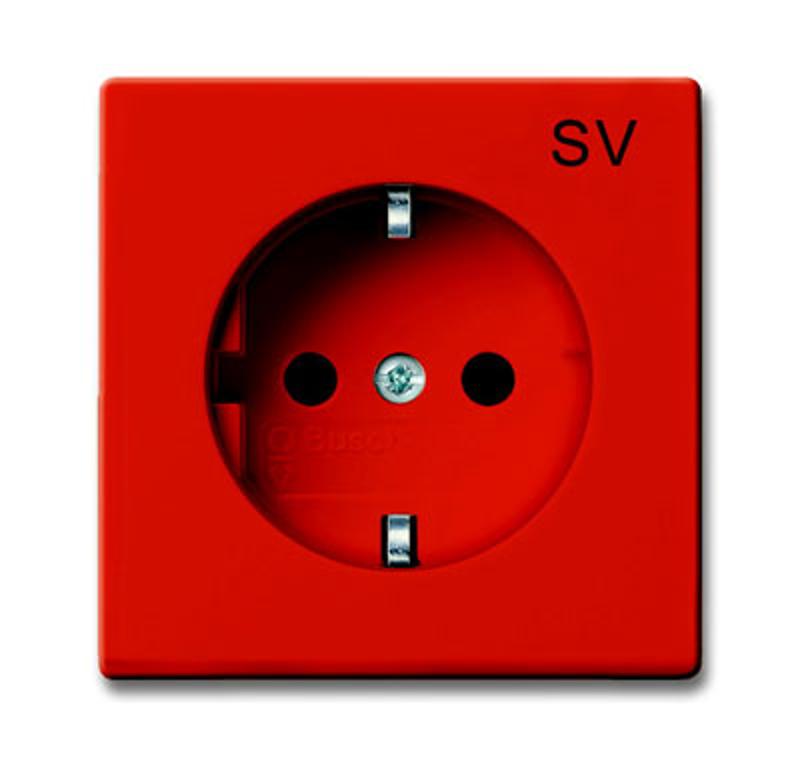 Розетка SCHUKO 16А 250В, серия solo/future, оранжевая | 2011-0-3723  | 2CKA002011A3723 | ABB — ABB