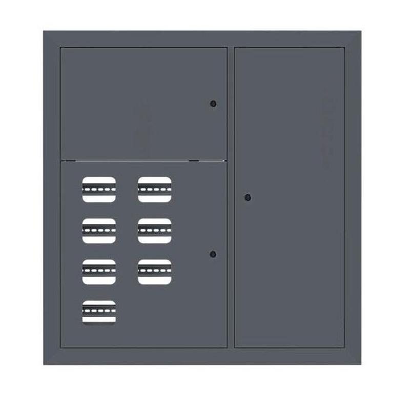 Щит этажный 7 кв. RAL7016 (1000х950х150)  PROxima |mb29-v-7-ral7016| EKF — фото 1 | Sento