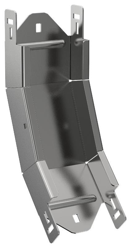 ESCA 7 Поворот верт. внутр. 45град 50х100-2,0 | ES7-PN-45-050-100-20 | IEK — фото 1 | Sento